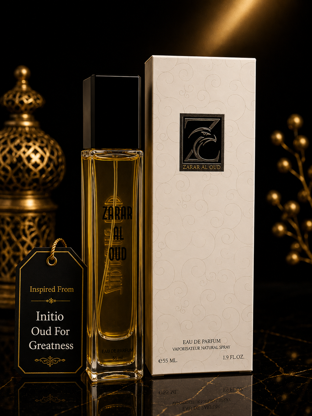 Zarar Al Oud 006 – Inspired From Initio Oud for Greatness Eau de Perfume
